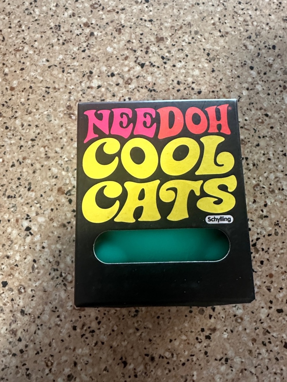 Needoh Cool Cats Squishy - Green/Teal
